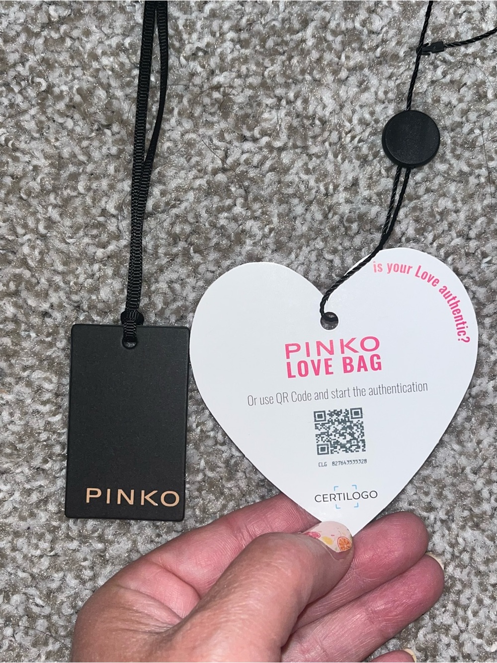 New Pinko Double P Love Crossbody - Picture 5 of 13
